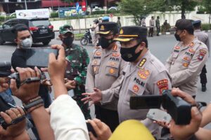 Peninjauan Pelaksanaan PPKM Darurat di Kota Batam