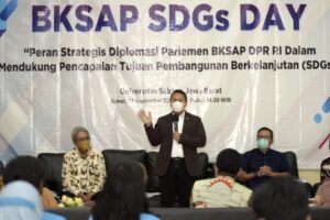 BKSAP Bahas Isu-Isu SDGs dengan Sivitas Akademika Unsub