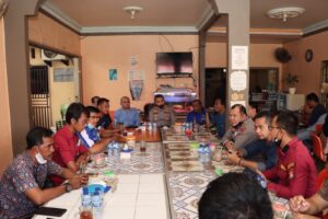Kapolres Natuna Bersama Dandim dan Ketua DPRD Komisi I Laksanakan Silaturahmi Membangun Sinergi Dengan Insan Pers