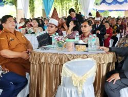 Hadiri Open House GKPS, Sekda Ajak Jemaat GKPS Bersama Membangun Dengan Semangat Baru Menuju Simalungun Maju