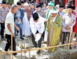 Hadiri Groundbreaking Rumah Tahfiz Qur’an H Sugiat Santoso, Bupati Simalungun